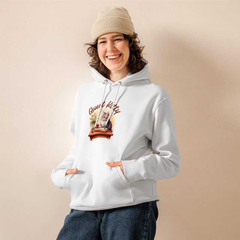 Quiet Kitty Eco Hoodie - Image 4